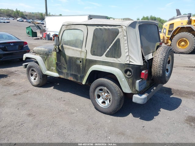 45318798 :رقم المزاد ، 1J4FA39S52P754304 vin ، 2002 Jeep Wrangler X مزاد بيع