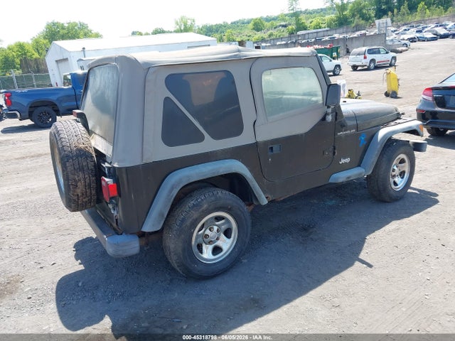 45318798 :رقم المزاد ، 1J4FA39S52P754304 vin ، 2002 Jeep Wrangler X مزاد بيع