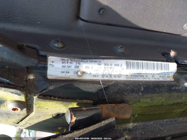 45318798 :رقم المزاد ، 1J4FA39S52P754304 vin ، 2002 Jeep Wrangler X مزاد بيع