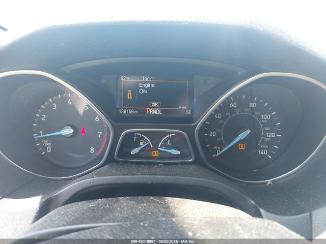 45318857 :رقم المزاد ، 1FADP3K27FL204725 vin ، 2015 Ford Focus Se مزاد بيع