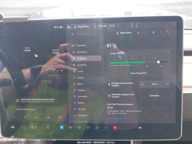 Aukcja sprzedaży 2020 Tesla Model 3 Long Range Dual Motor All-wheel Drive, vin: 5YJ3E1EB0LF635028, numer aukcji: 45319030