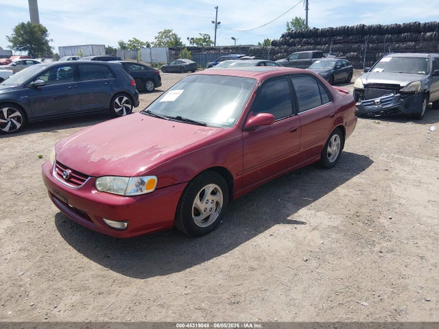 2001 Toyota Corolla S მანქანა იყიდება აუქციონზე, vin: 2T1BR12E11C460059, აუქციონის ნომერი: 45319048