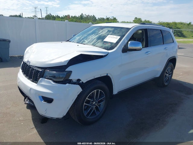 Продаж на аукціоні авто 2017 Jeep Grand Cherokee Limited 4x2, vin: 1C4RJEBG1HC943469, номер лоту: 45319140
