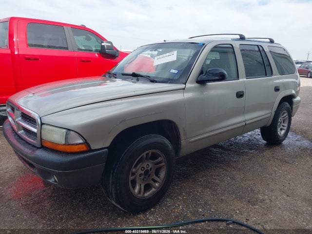 2002 Dodge Durango Slt მანქანა იყიდება აუქციონზე, vin: 1B4HR48Z02F108862, აუქციონის ნომერი: 45319469