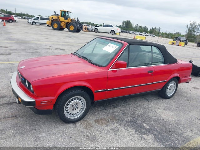 45319472 :رقم المزاد ، WBABB1307H8270082 vin ، 1987 Bmw 325 I مزاد بيع