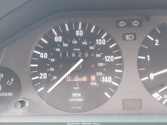 45319472 :رقم المزاد ، WBABB1307H8270082 vin ، 1987 Bmw 325 I مزاد بيع
