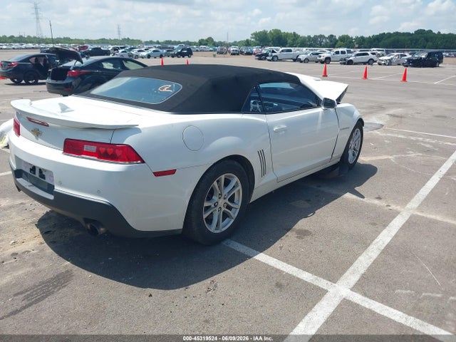 45319524 :رقم المزاد ، 2G1FB3D38E9127143 vin ، 2014 Chevrolet Camaro 1lt مزاد بيع
