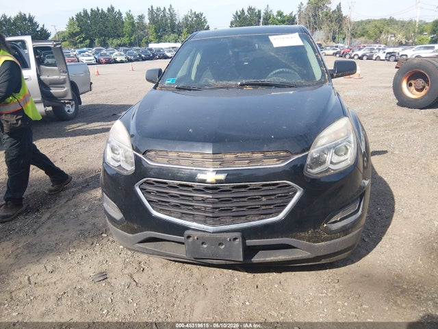 2017 Chevrolet Equinox Ls მანქანა იყიდება აუქციონზე, vin: 2GNALBEK5H1608637, აუქციონის ნომერი: 45319615