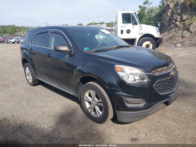 2017 Chevrolet Equinox Ls მანქანა იყიდება აუქციონზე, vin: 2GNALBEK5H1608637, აუქციონის ნომერი: 45319615