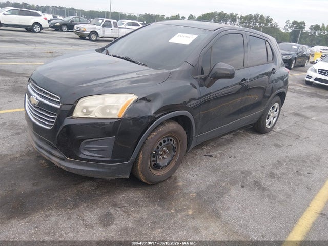 Продажа на аукционе авто 2016 Chevrolet Trax Ls, vin: KL7CJKSB5GB591152, номер лота: 45319617