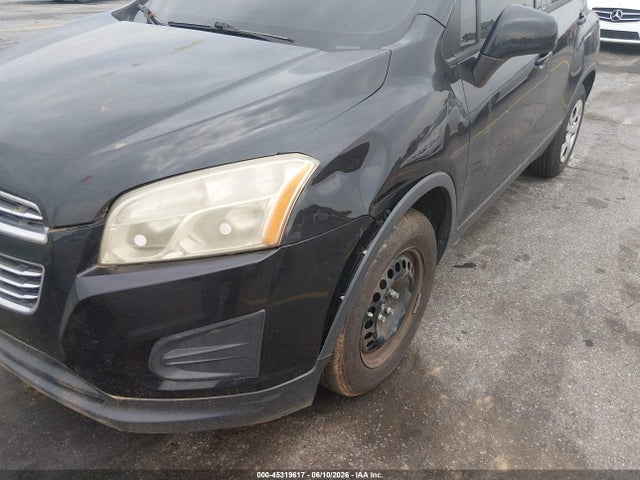 Aukcja sprzedaży 2016 Chevrolet Trax Ls, vin: KL7CJKSB5GB591152, numer aukcji: 45319617