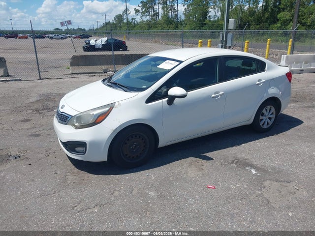 2013 Kia Rio Ex მანქანა იყიდება აუქციონზე, vin: KNADN4A33D6100113, აუქციონის ნომერი: 45319667