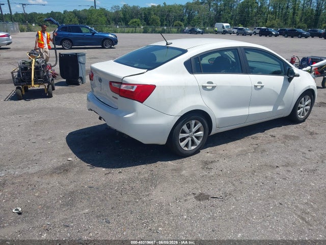 2013 Kia Rio Ex მანქანა იყიდება აუქციონზე, vin: KNADN4A33D6100113, აუქციონის ნომერი: 45319667