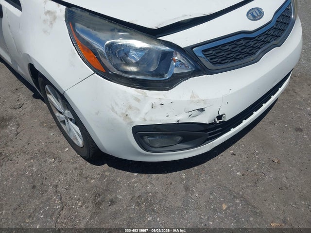 2013 Kia Rio Ex მანქანა იყიდება აუქციონზე, vin: KNADN4A33D6100113, აუქციონის ნომერი: 45319667