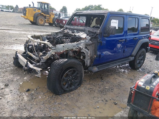 45319696 :رقم المزاد ، 1C4HJXDN8LW188170 vin ، 2020 Jeep Wrangler Unlimited Willys 4x4 مزاد بيع
