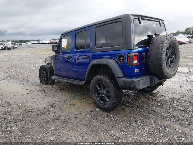 45319696 :رقم المزاد ، 1C4HJXDN8LW188170 vin ، 2020 Jeep Wrangler Unlimited Willys 4x4 مزاد بيع