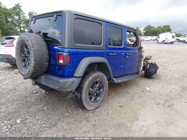 45319696 :رقم المزاد ، 1C4HJXDN8LW188170 vin ، 2020 Jeep Wrangler Unlimited Willys 4x4 مزاد بيع