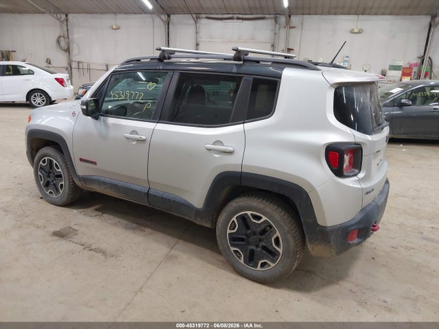 Aukcja sprzedaży 2015 Jeep Renegade Trailhawk, vin: ZACCJBCT7FPB88921, numer aukcji: 45319772