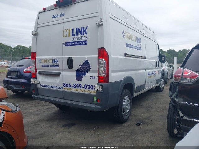 Aukcja sprzedaży 2017 Ram Promaster 2500 High Roof 159 Wb, vin: 3C6TRVDG9HE530789, numer aukcji: 45319901