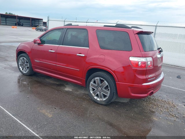 45319907 :رقم المزاد ، 1GKKRTED6CJ279579 vin ، 2012 Gmc Acadia Denali مزاد بيع