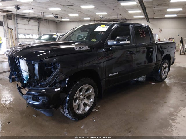 2019 Ram 1500 Big Horn/lone Star  4x4 5'7 Box მანქანა იყიდება აუქციონზე, vin: 1C6SRFFT2KN869148, აუქციონის ნომერი: 45320034