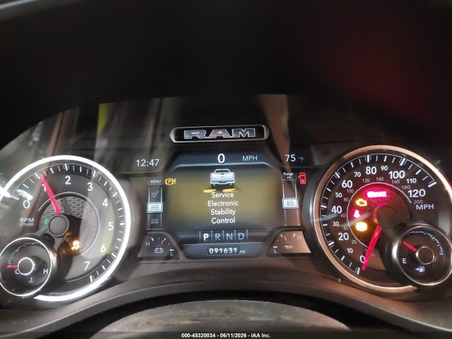 2019 Ram 1500 Big Horn/lone Star  4x4 5'7 Box მანქანა იყიდება აუქციონზე, vin: 1C6SRFFT2KN869148, აუქციონის ნომერი: 45320034