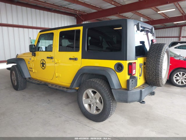 Aukcja sprzedaży 2015 Jeep Wrangler Unlimited Sport, vin: 1C4BJWDG3FL718262, numer aukcji: 45320038