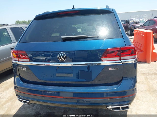 Aukcja sprzedaży 2021 Volkswagen Atlas 3.6l V6 Se W/technology R-line, vin: 1V2RR2CA2MC589391, numer aukcji: 45320094