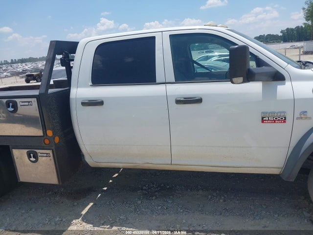 45320155 :رقم المزاد ، 3C7WDLEL3CG226572 vin ، 2012 Ram 4500 Chassis St/slt/laramie مزاد بيع