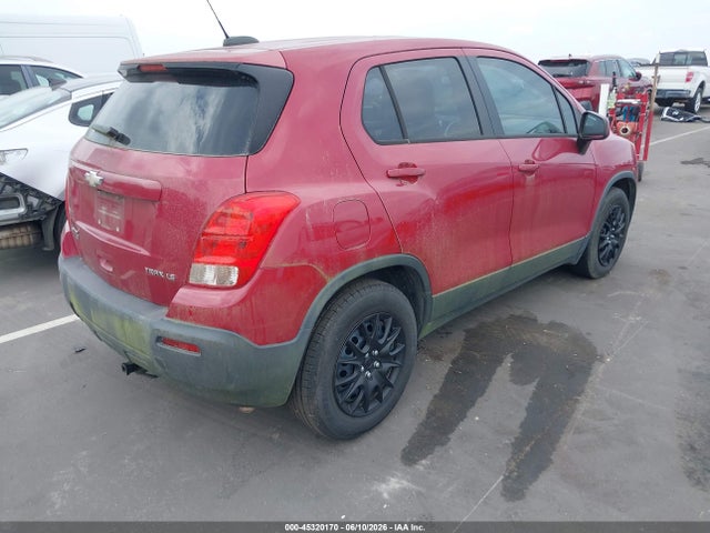 45320170 :رقم المزاد ، KL7CJKSB3FB154264 vin ، 2015 Chevrolet Trax Ls مزاد بيع