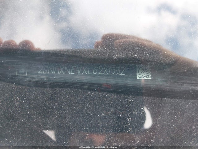45320200 :رقم المزاد ، 2GNAXNEVXL6281552 vin ، 2020 Chevrolet Equinox Fwd Premier 1.5l Turbo مزاد بيع