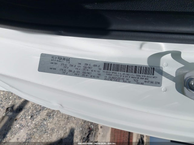 Продажа на аукционе авто 2018 Ram 1500 Tradesman  4x2 8' Box, vin: 3C6JR6DG5JG321492, номер лота: 45320266