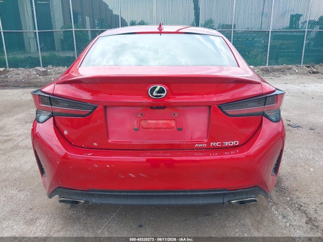 45320273 :رقم المزاد ، JTHD85EC1M5006262 vin ، 2021 Lexus Rc 300 مزاد بيع