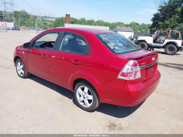 45320292 :رقم المزاد ، KL1TG56687B126596 vin ، 2007 Chevrolet Aveo Lt مزاد بيع