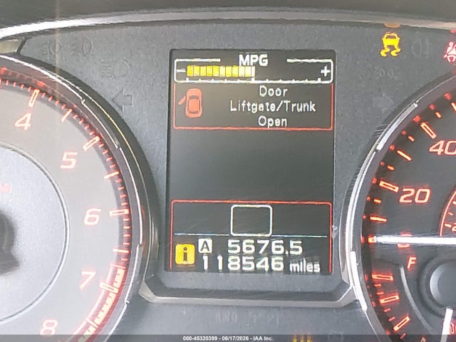 Aukcja sprzedaży 2015 Subaru Wrx Limited, vin: JF1VA1G62F9834462, numer aukcji: 45320399