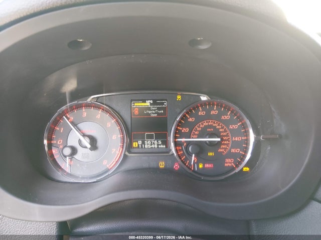 Aukcja sprzedaży 2015 Subaru Wrx Limited, vin: JF1VA1G62F9834462, numer aukcji: 45320399