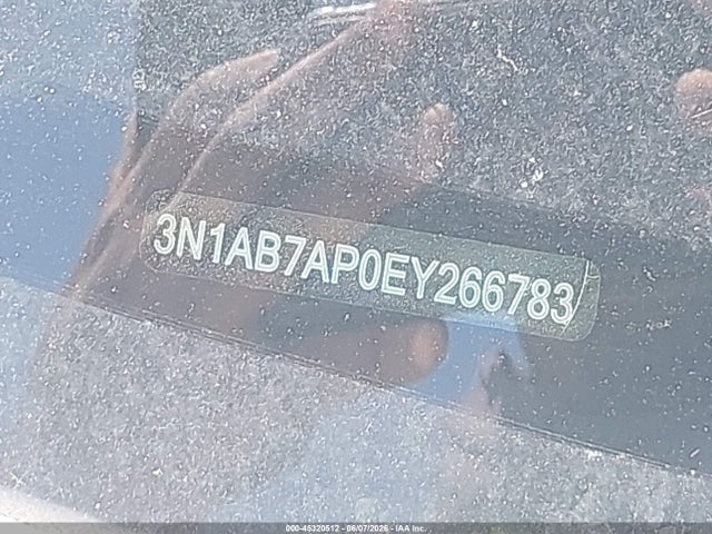 45320512 :رقم المزاد ، 3N1AB7AP0EY266783 vin ، 2014 Nissan Sentra Sv مزاد بيع
