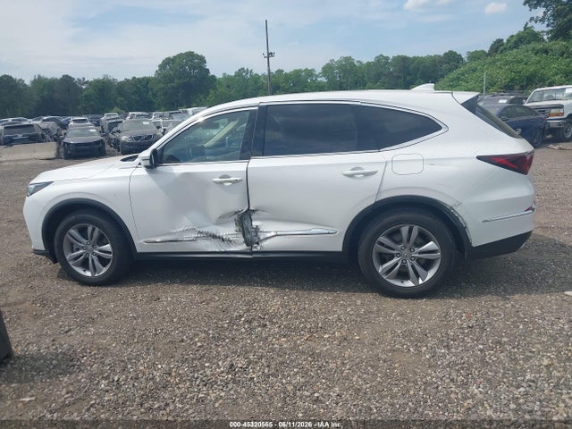 2025 Acura Mdx Standard მანქანა იყიდება აუქციონზე, vin: 5J8YE1H38SL009721, აუქციონის ნომერი: 45320565