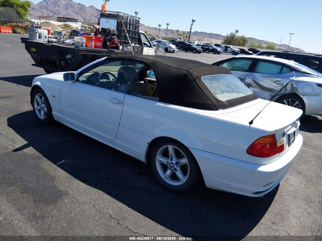 Aukcja sprzedaży 2002 Bmw 325ci, vin: WBABS33412PG85106, numer aukcji: 45320617