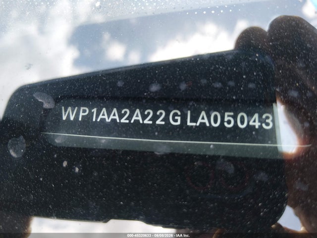 Aukcja sprzedaży 2016 Porsche Cayenne, vin: WP1AA2A22GLA05043, numer aukcji: 45320633