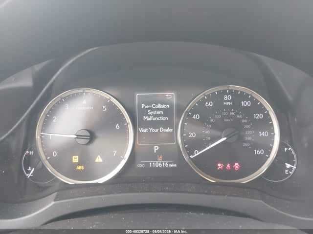 45320728 :رقم المزاد ، JTHBA1D20H5046304 vin ، 2017 Lexus Is 200t مزاد بيع