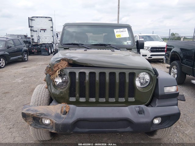 Продаж на аукціоні авто 2022 Jeep Wrangler Unlimited Sport S 4x4, vin: 1C4HJXDN1NW154834, номер лоту: 45320812