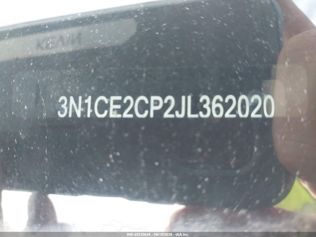 45320846 :رقم المزاد ، 3N1CE2CP2JL362020 vin ، 2018 Nissan Versa Note Sv مزاد بيع