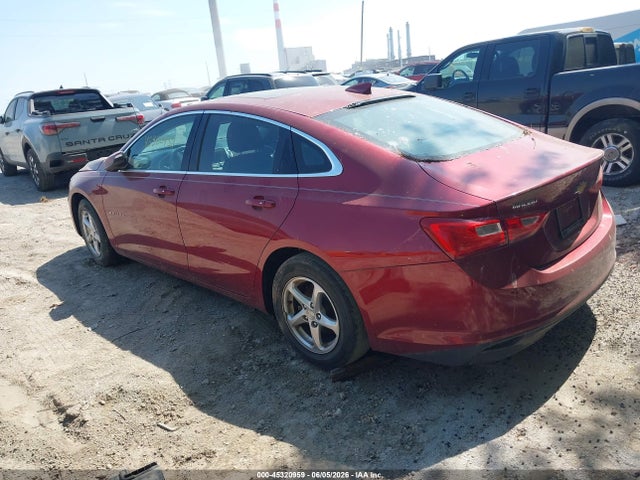 Продаж на аукціоні авто 2018 Chevrolet Malibu Lt, vin: 1G1ZD5ST9JF110780, номер лоту: 45320959