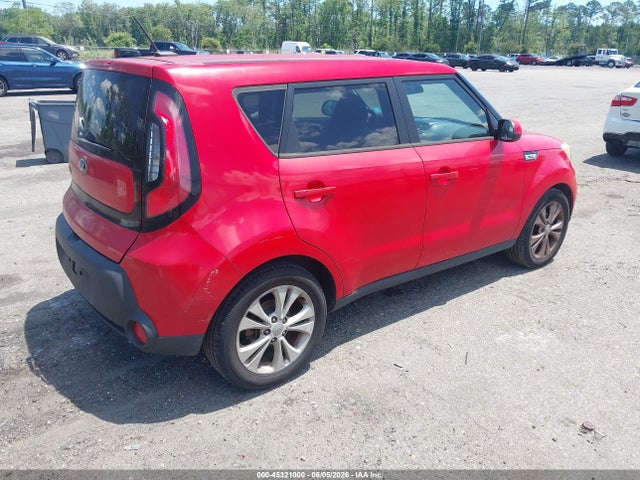 2015 Kia Soul + მანქანა იყიდება აუქციონზე, vin: KNDJP3A55F7785661, აუქციონის ნომერი: 45321000