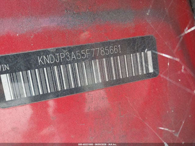 2015 Kia Soul + მანქანა იყიდება აუქციონზე, vin: KNDJP3A55F7785661, აუქციონის ნომერი: 45321000