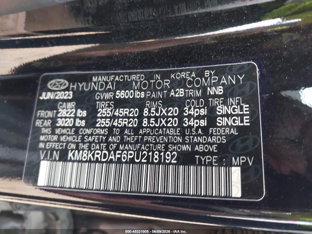 Hyundai Ioniq 5 Limited 2023 KM8KRDAF6PU218192 Image 9