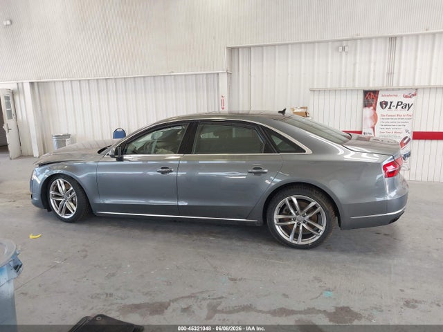 45321048 :رقم المزاد ، WAU32AFD9FN005827 vin ، 2015 Audi A8 L 4.0t مزاد بيع