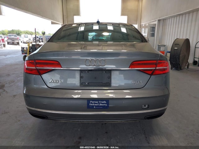 45321048 :رقم المزاد ، WAU32AFD9FN005827 vin ، 2015 Audi A8 L 4.0t مزاد بيع
