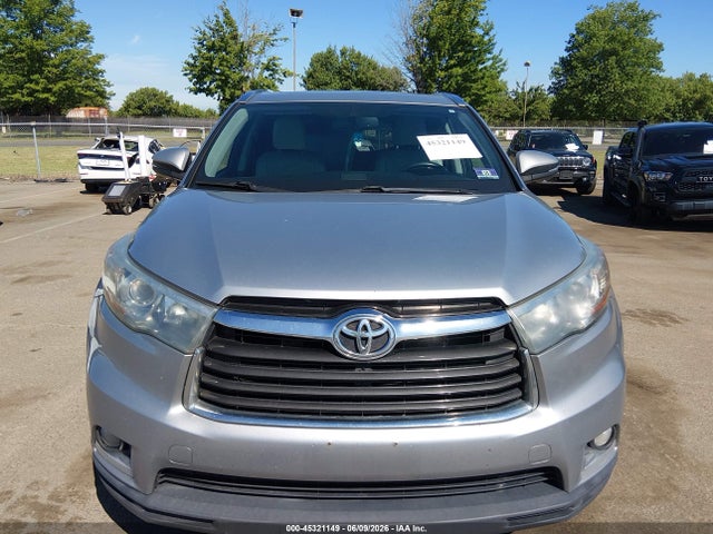 Aukcja sprzedaży 2014 Toyota Highlander Limited V6, vin: 5TDDKRFH9ES039574, numer aukcji: 45321149